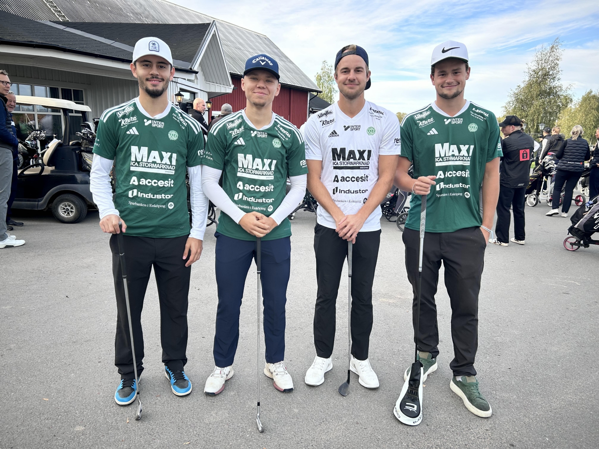 Emil zkan, Daniel Norrby, Gustaf Persson och Elias stman representerade ESK Fotboll.