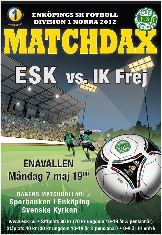 Sprid matchaffischer!