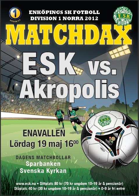 Sprid matchaffischer!