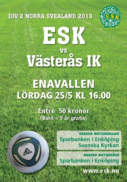 Sprid matchaffischer