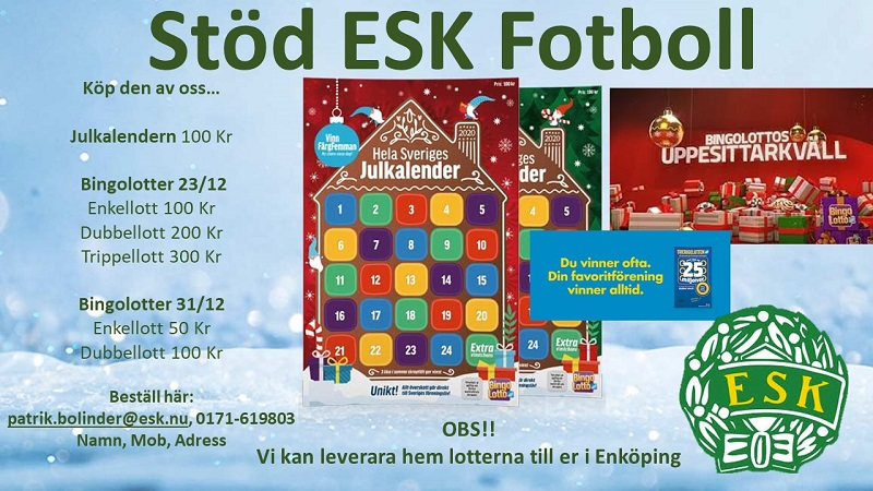 Köp Bingolotter & Julkalender