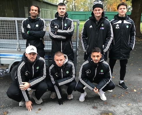 Laddar med flaskinsamling