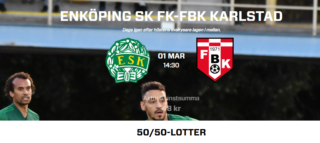 Spela 50/50 online
