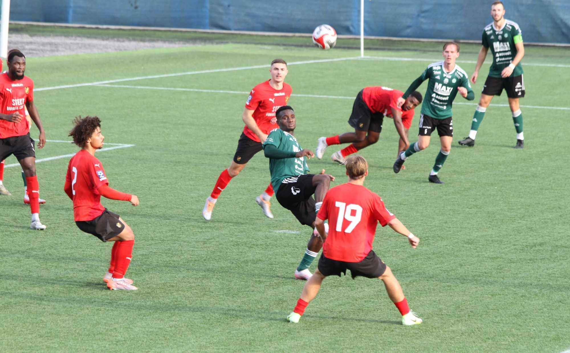 Dålig halvlek avgjorde mot Nordic