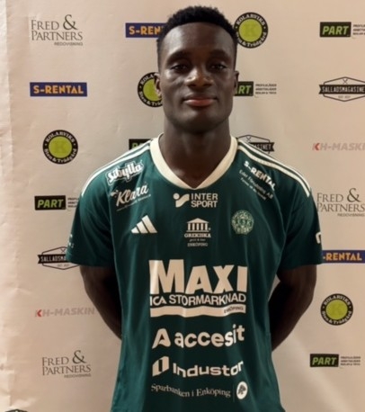 Nu är Lucky Nwafor på plats