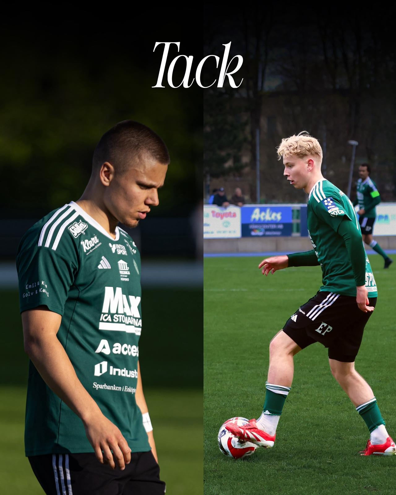 Tack för allt, Daniel och Anton!