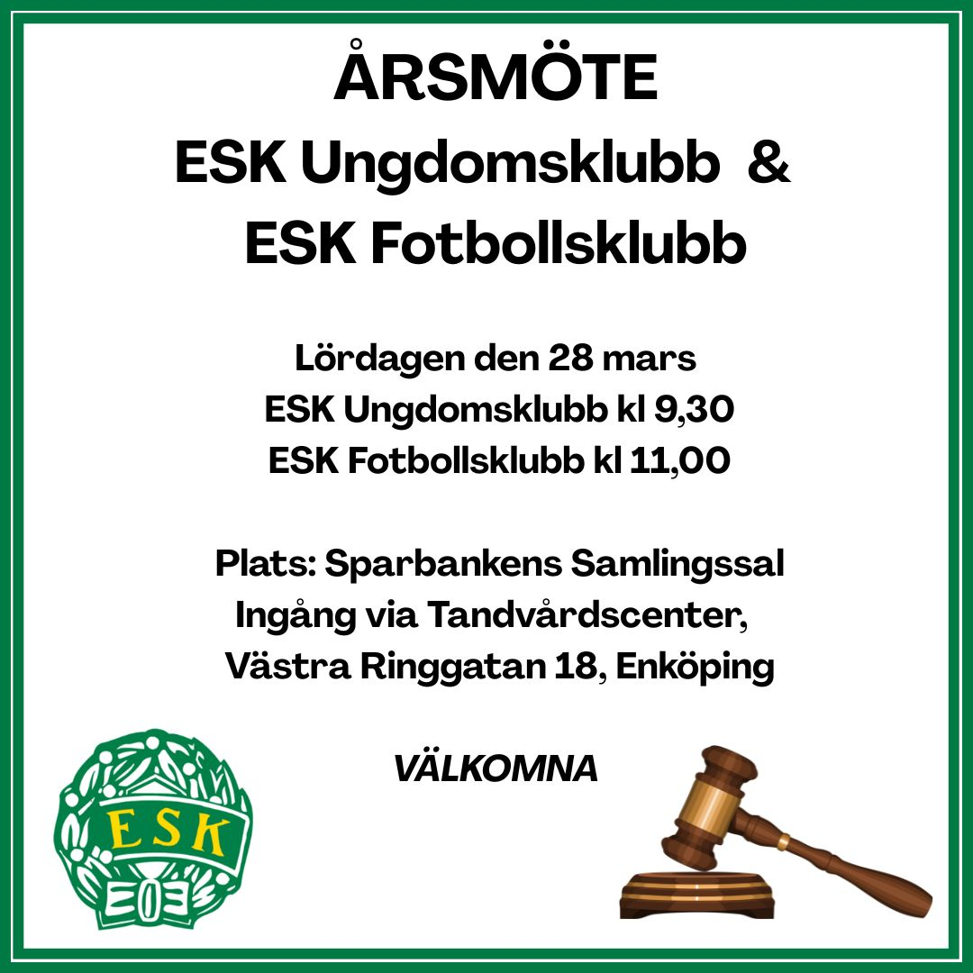 2026 ESK Arsmote Sociala Medier