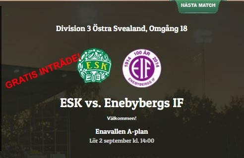 GRATIS​​ inträde på lördag!